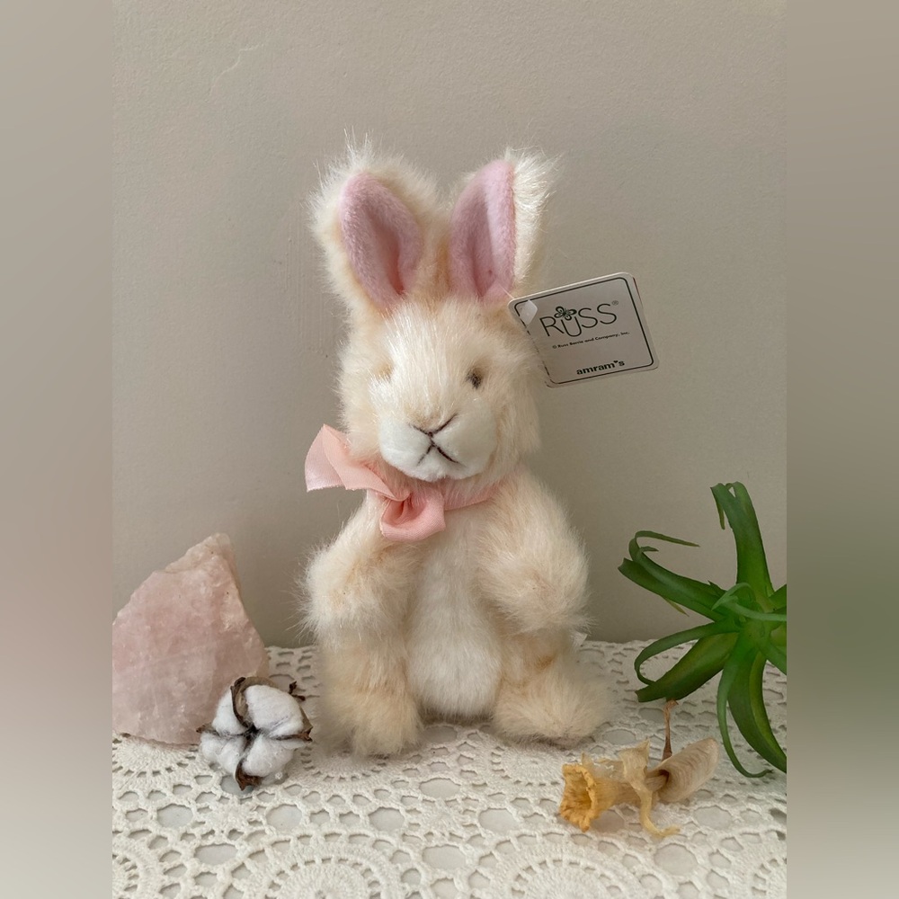 RUSS Berrie Pokie the Bunny Rabbit Collectible Russ Stuffed Animal Bunny #27508